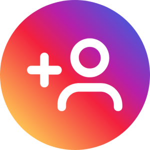 ícone seguidores no Instagram