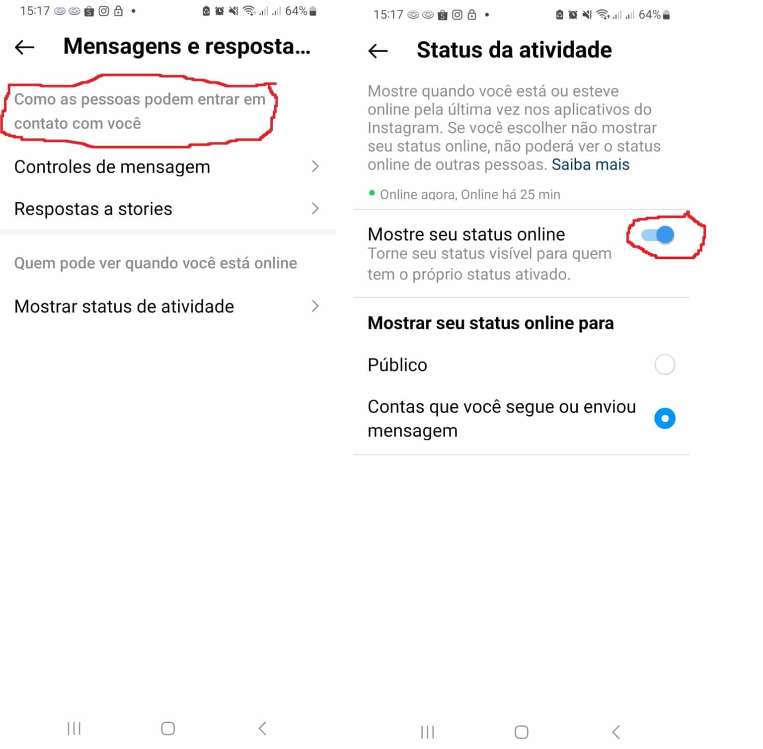 Como Nao Aparecer Online No Instagram - Veja 3 Tutoriais