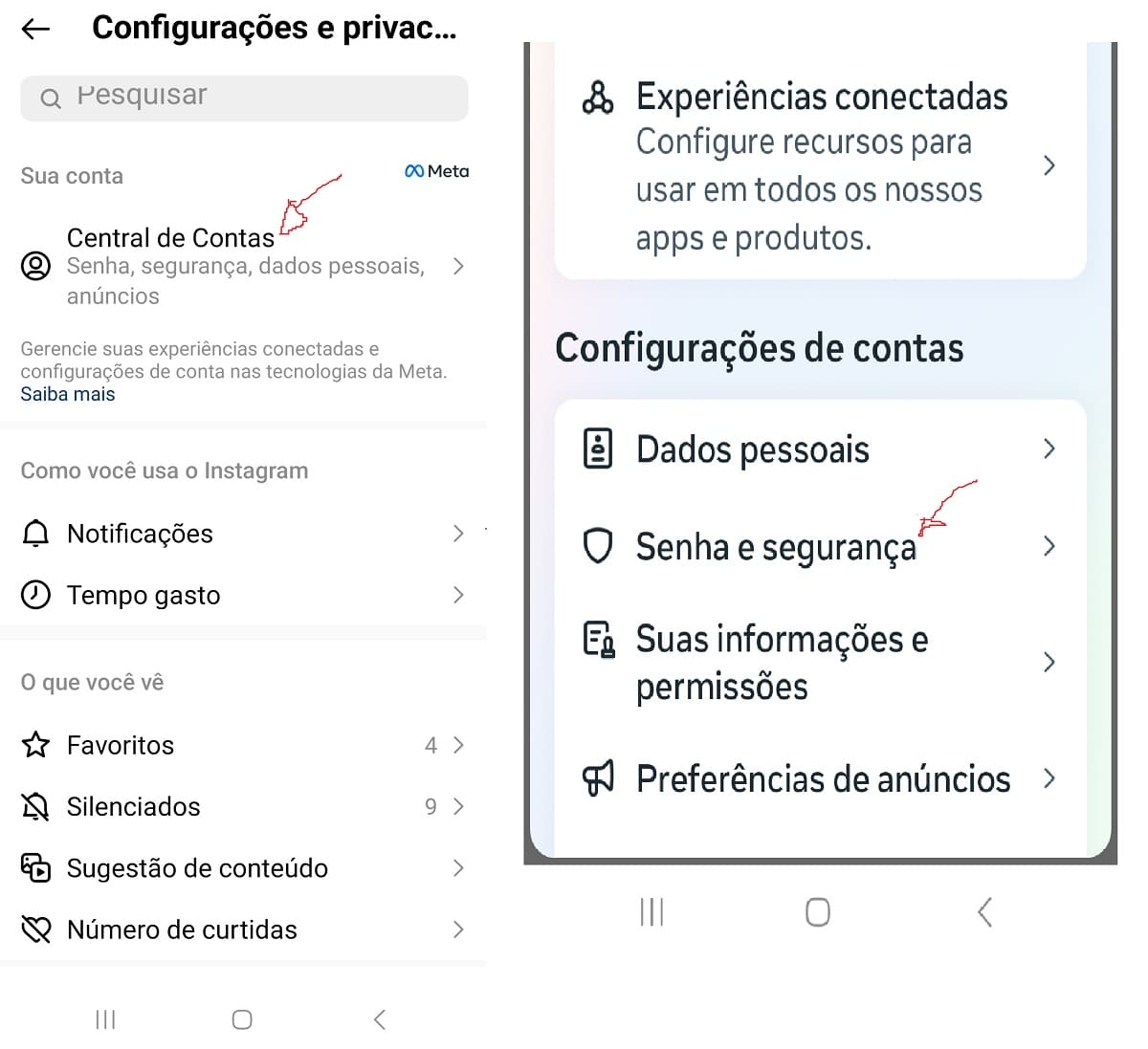 Como ativar a verificação em duas etapas Instagram